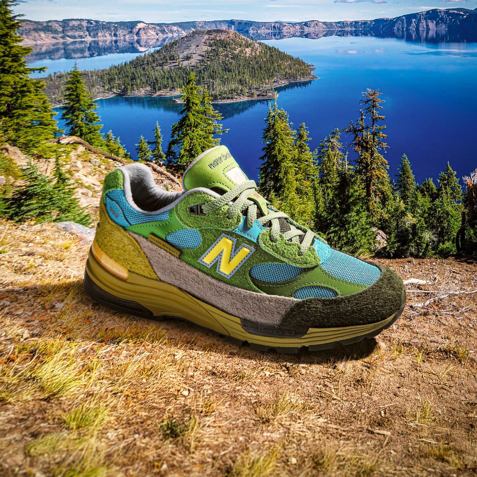 Men's Salehe Bembury x New Balance 992 Shoes - New Balance