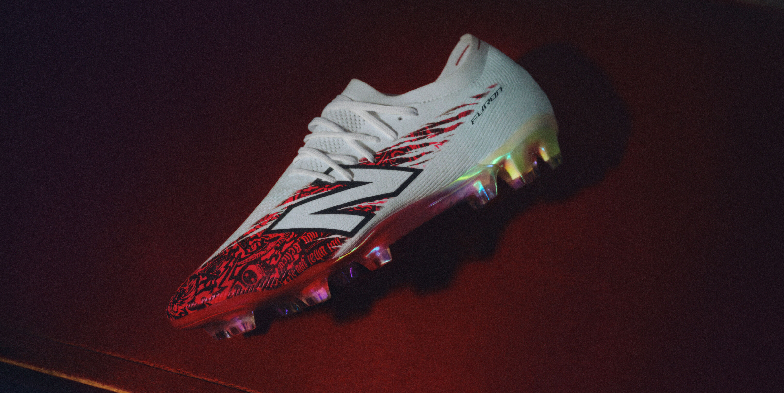 Kids BUKAYO SAKA x FURON ELITE JNR FG V8 Football Boots - New Balance
