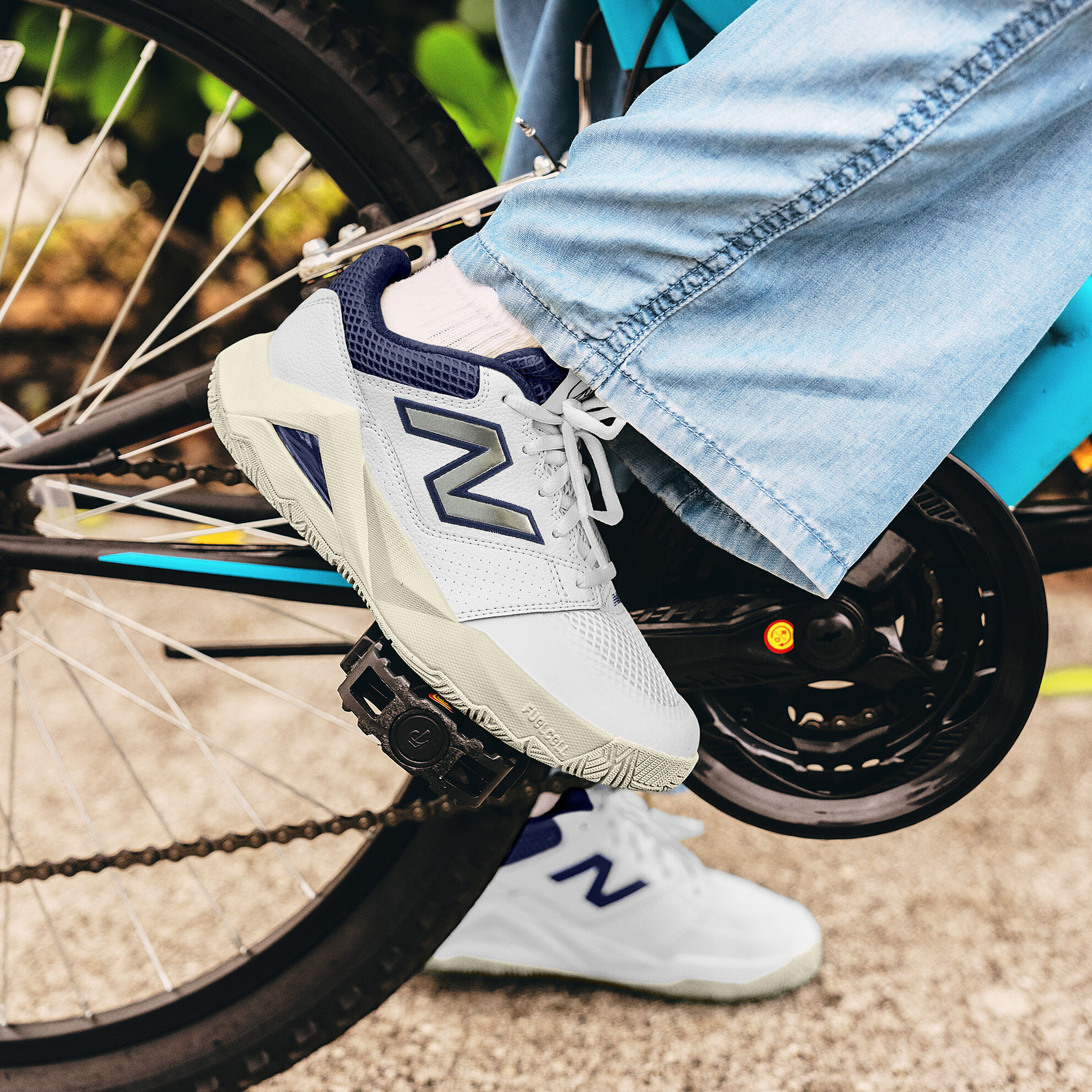 【New Balance】★テニス★ Men's Coco Delray New Balance Coco Delray D Mens Tennis Shoe - NB Navy