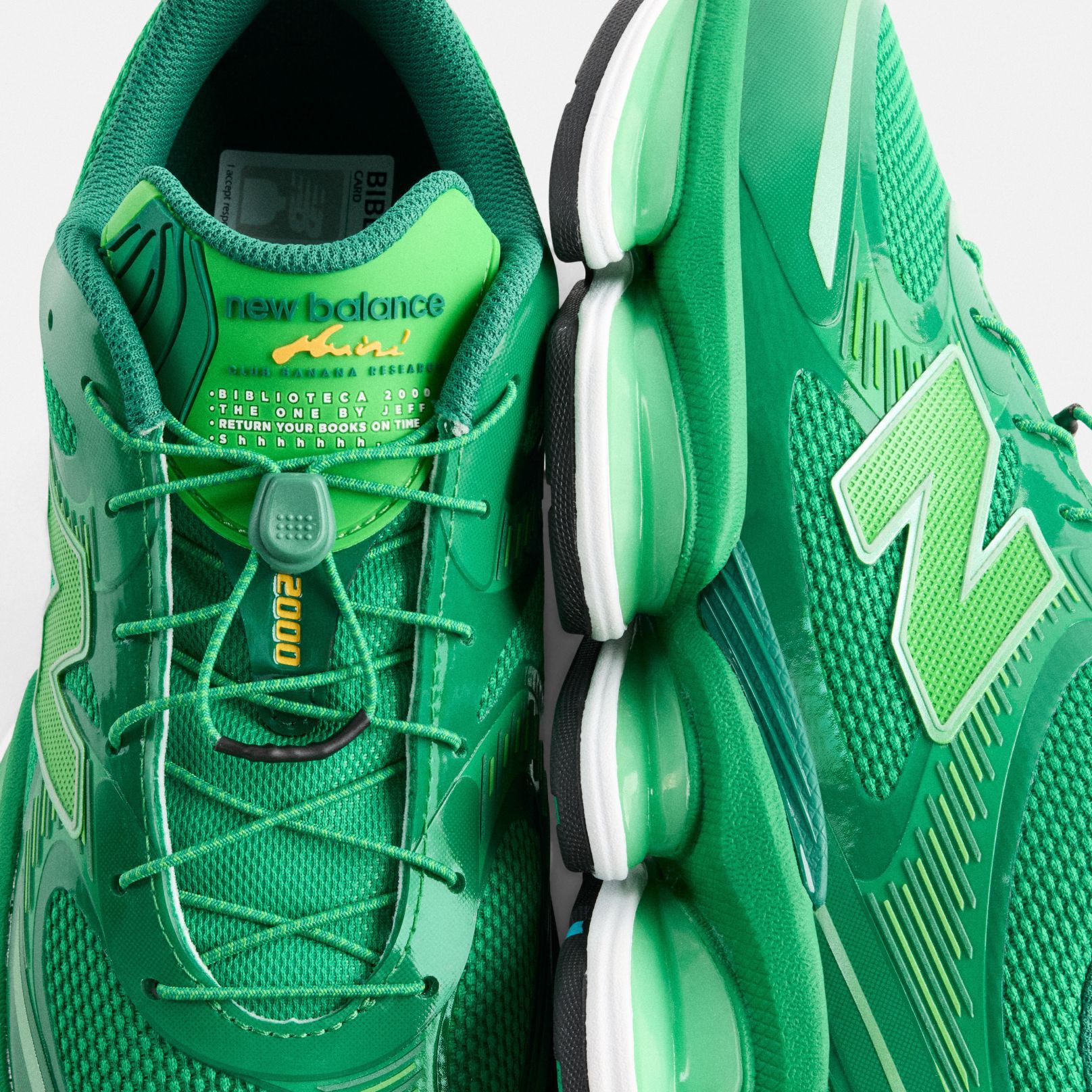 Amine × New Balance 2000 The Amine x New Balance ABZORB 2000 'Bilbioteca